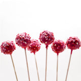 Cakepops Erdbeer-Herzchen