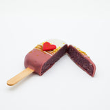 Cakesicles Himbeer-Herzchen